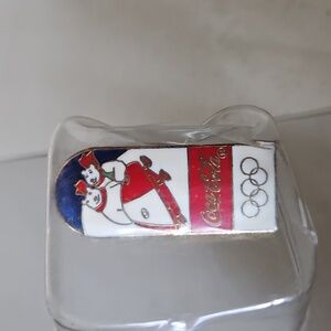 VTG Olympics Coca Cola Collectible Pin
